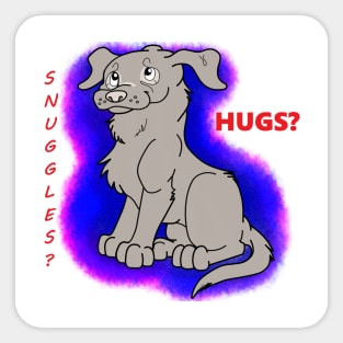 Snuggles & Hugs Sticker